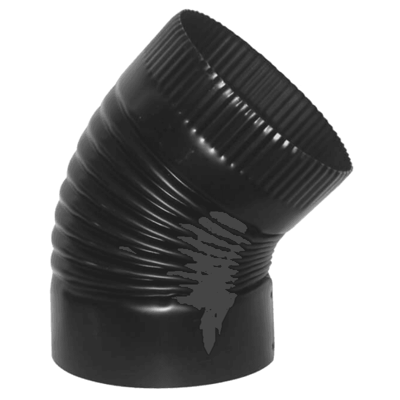 #2130 – Crimped elbow 45°