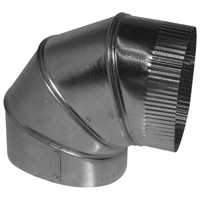 #433OV – Oval 90° flat elbow