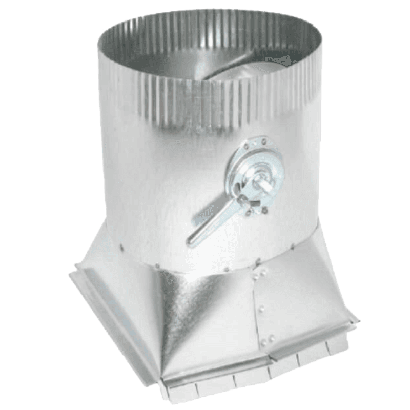 #410CV – Side take-off with 6’’ collar / damper