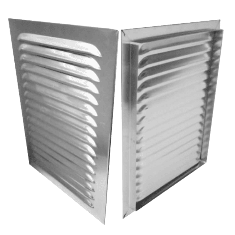 #2410B – Aluminum louvre .016” – draft proof